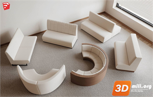 Cafe Furniture Skp Files 